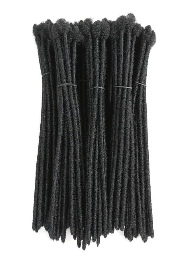 Kopida 12 in Dreadlock Crochet Hair Extensions 30 Strands Handmade Soft Black Dreads Extensions for Men Women Kids Dreadlock Extensions Can be Curly and Dyed - Image 5